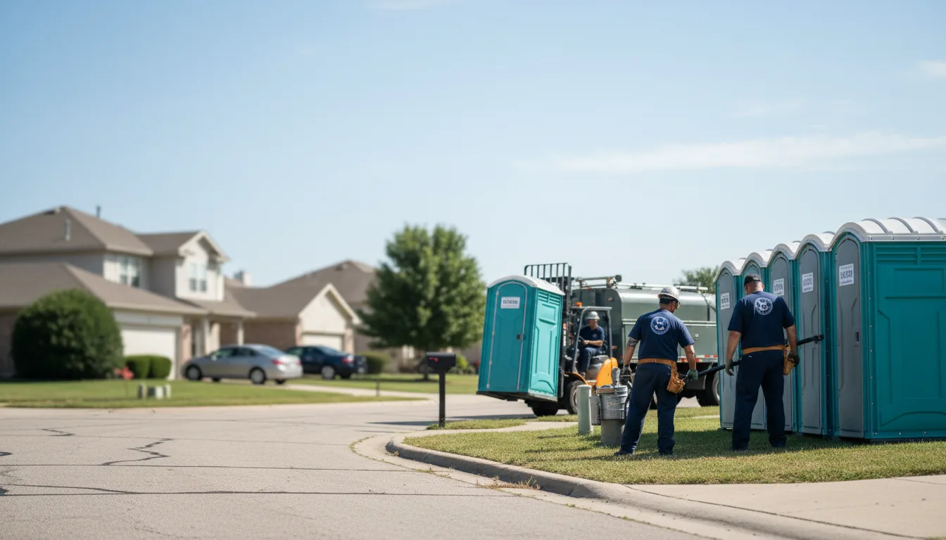 Porta Potty Rental in Wooldridge, MO near me